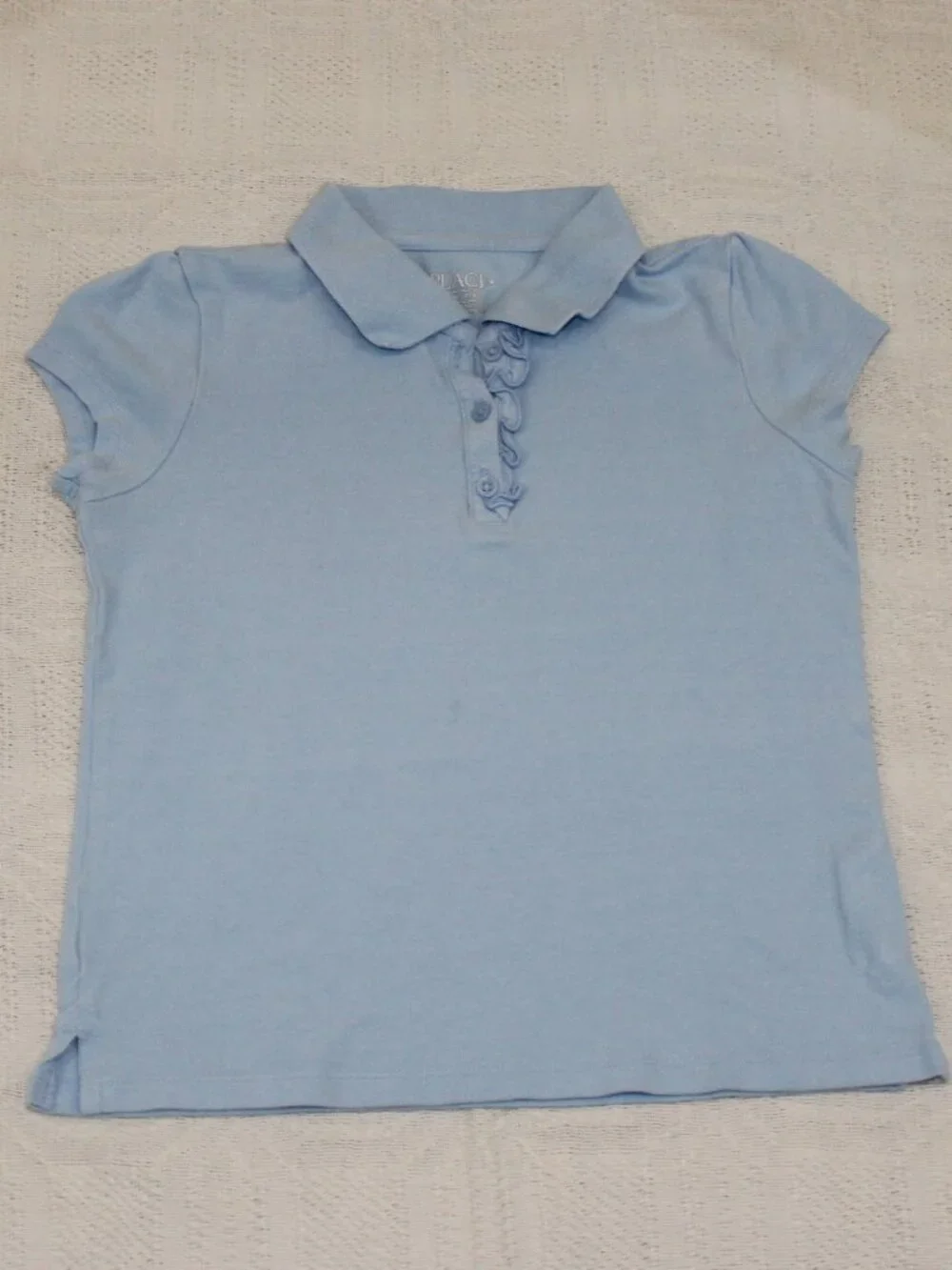 Bundle: (6) Girls Uniform Polo - Size M 7/8